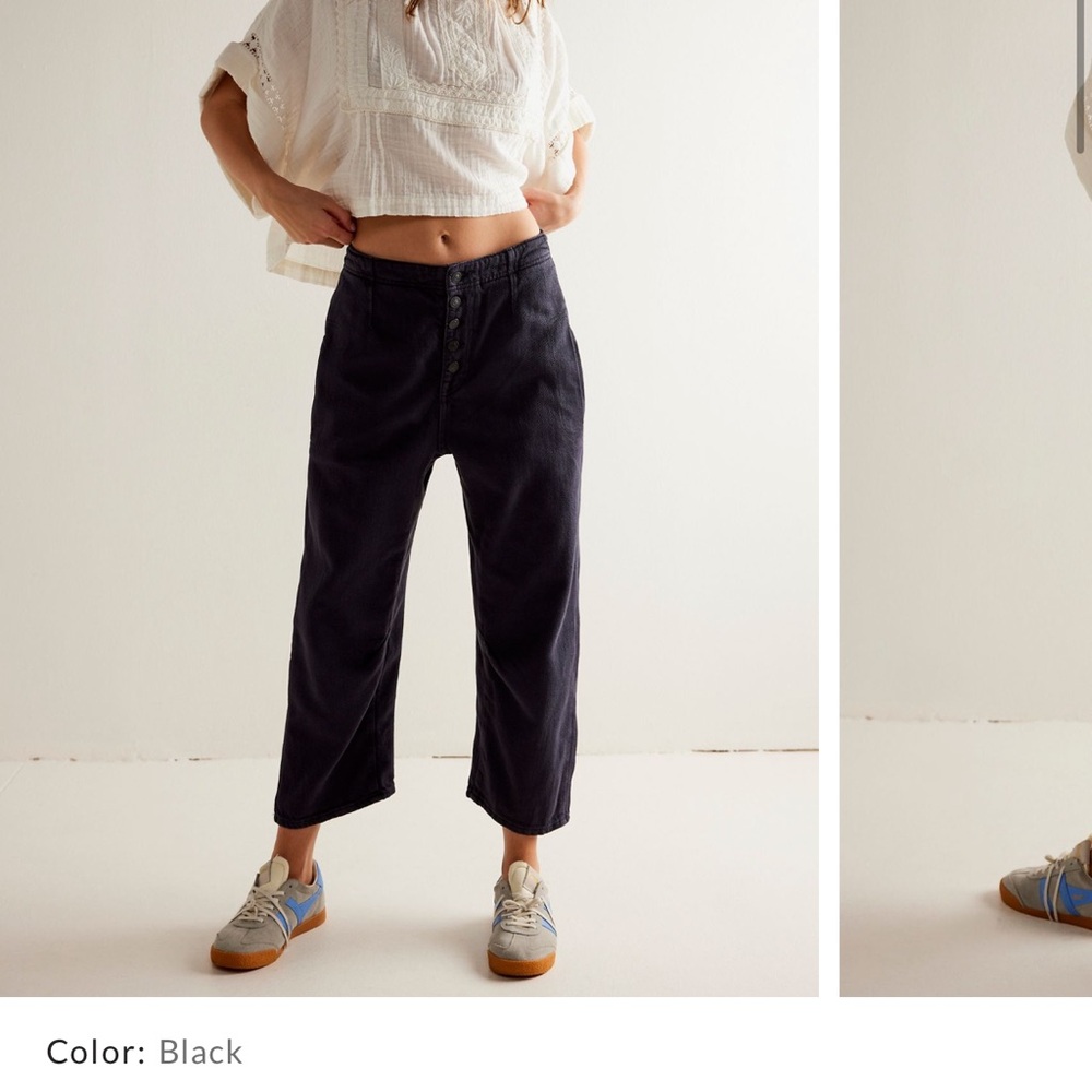 Free people oksana pants - black